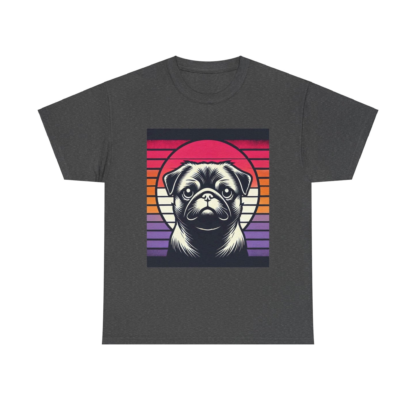 Retro Silhouette Tee - Pug