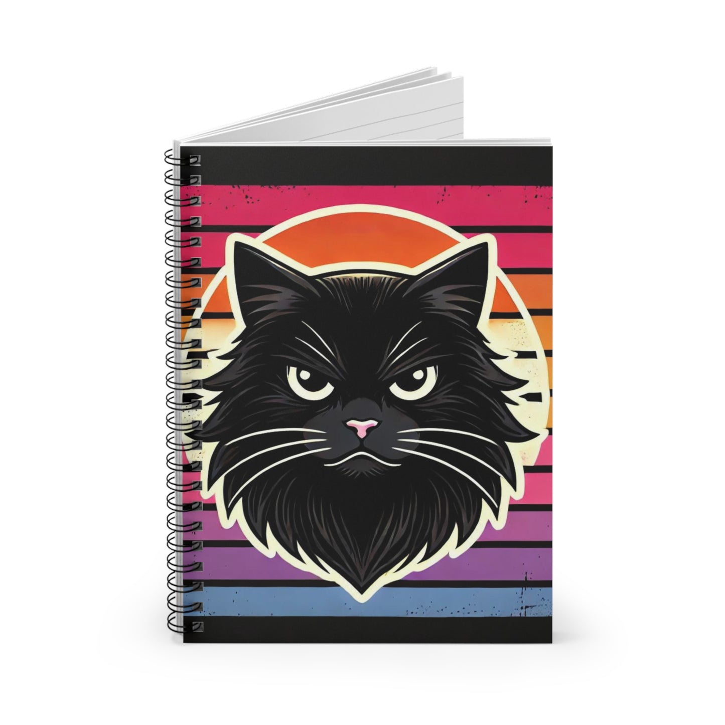 Grumpy Cat Spiral Notebook - Ruled Line