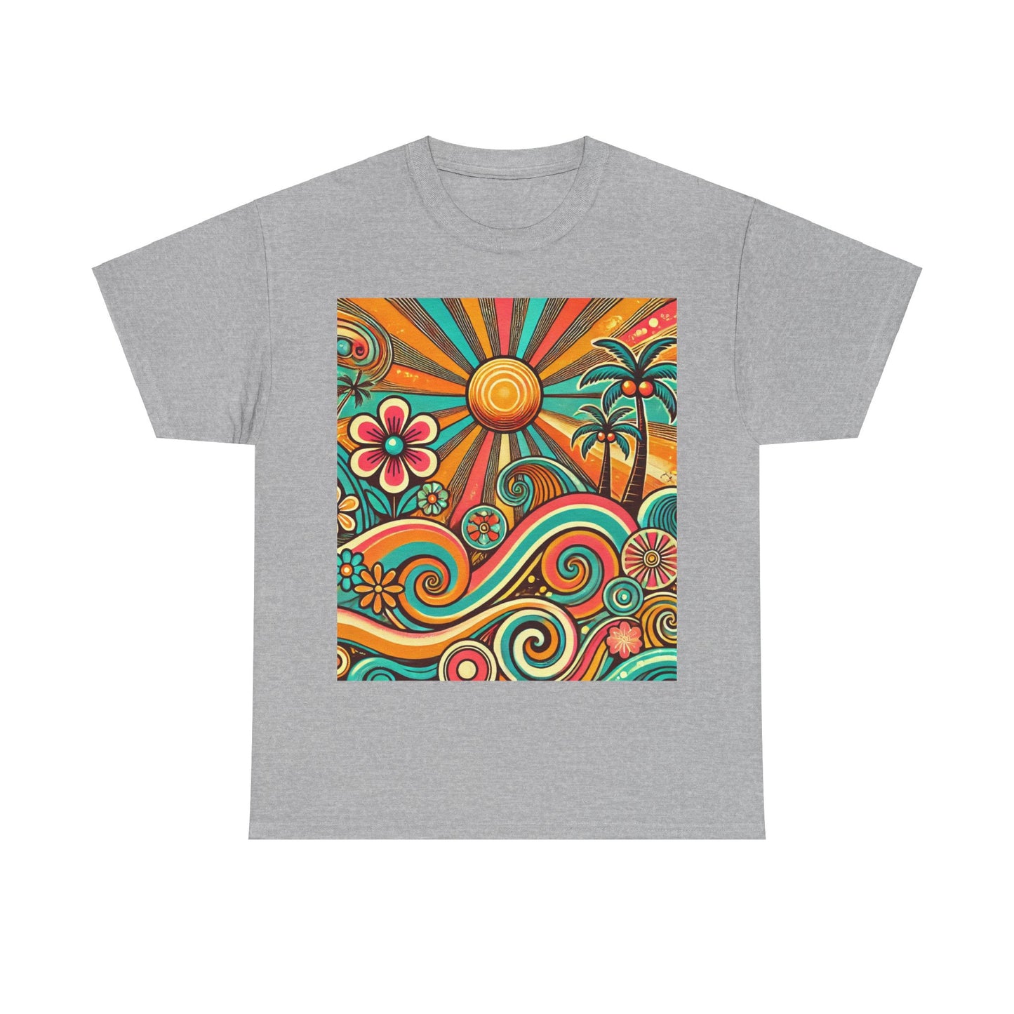 Radiant Retro Vibes Unisex Tee