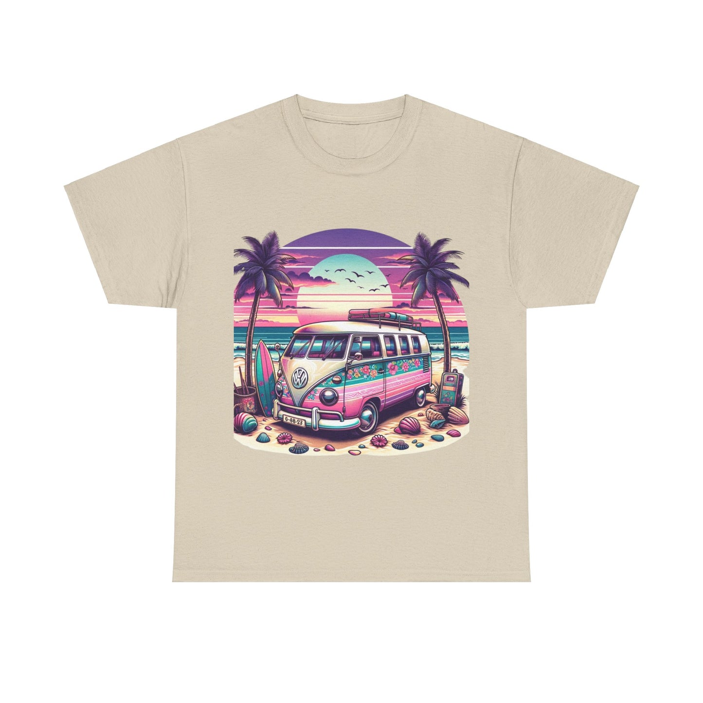 Retro Van Beach Tee