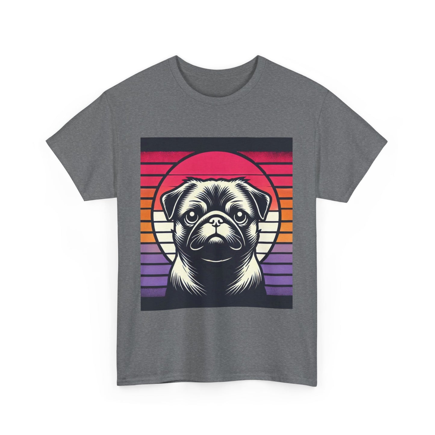 Retro Silhouette Tee - Pug