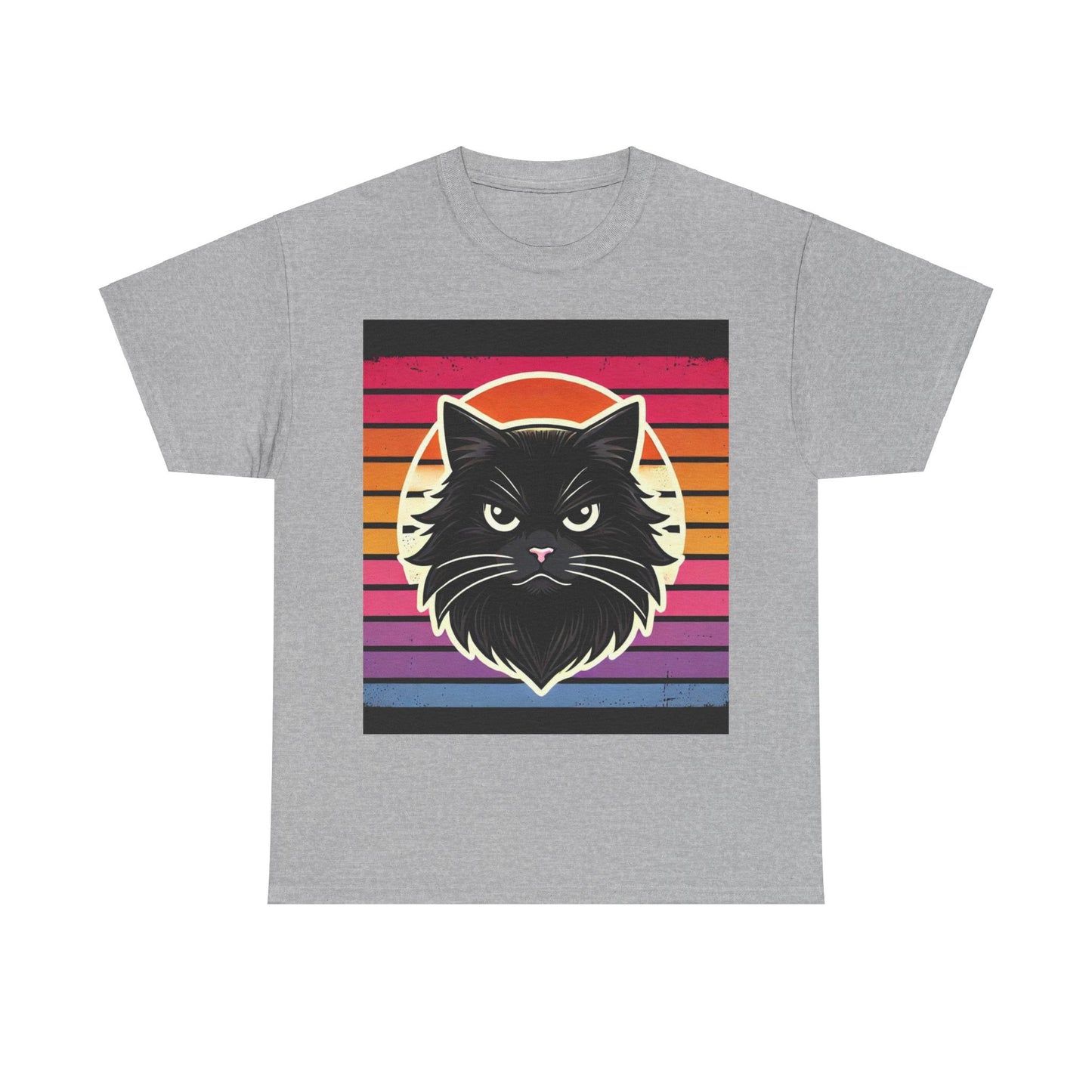 Retro Silhouette Tee - Grumpy Cat