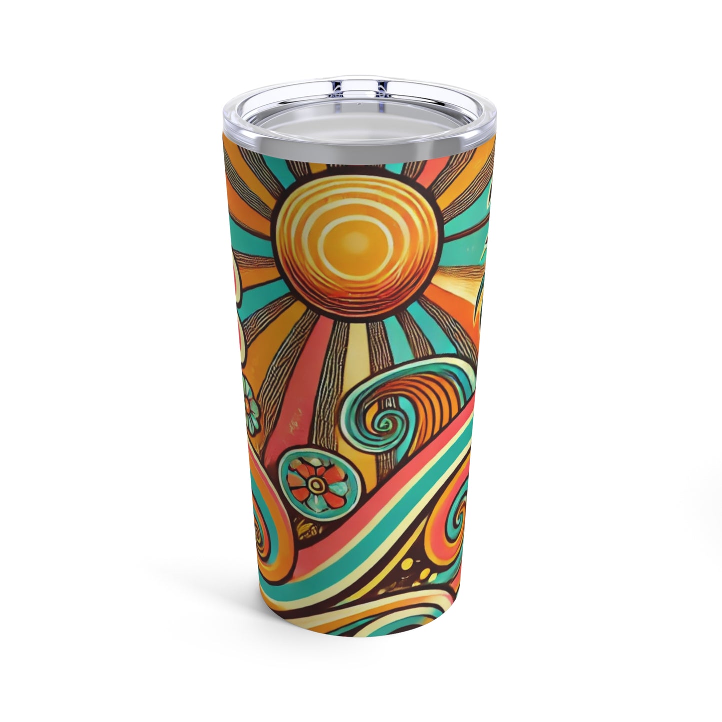 Groovy Sunburst 20oz Tumbler