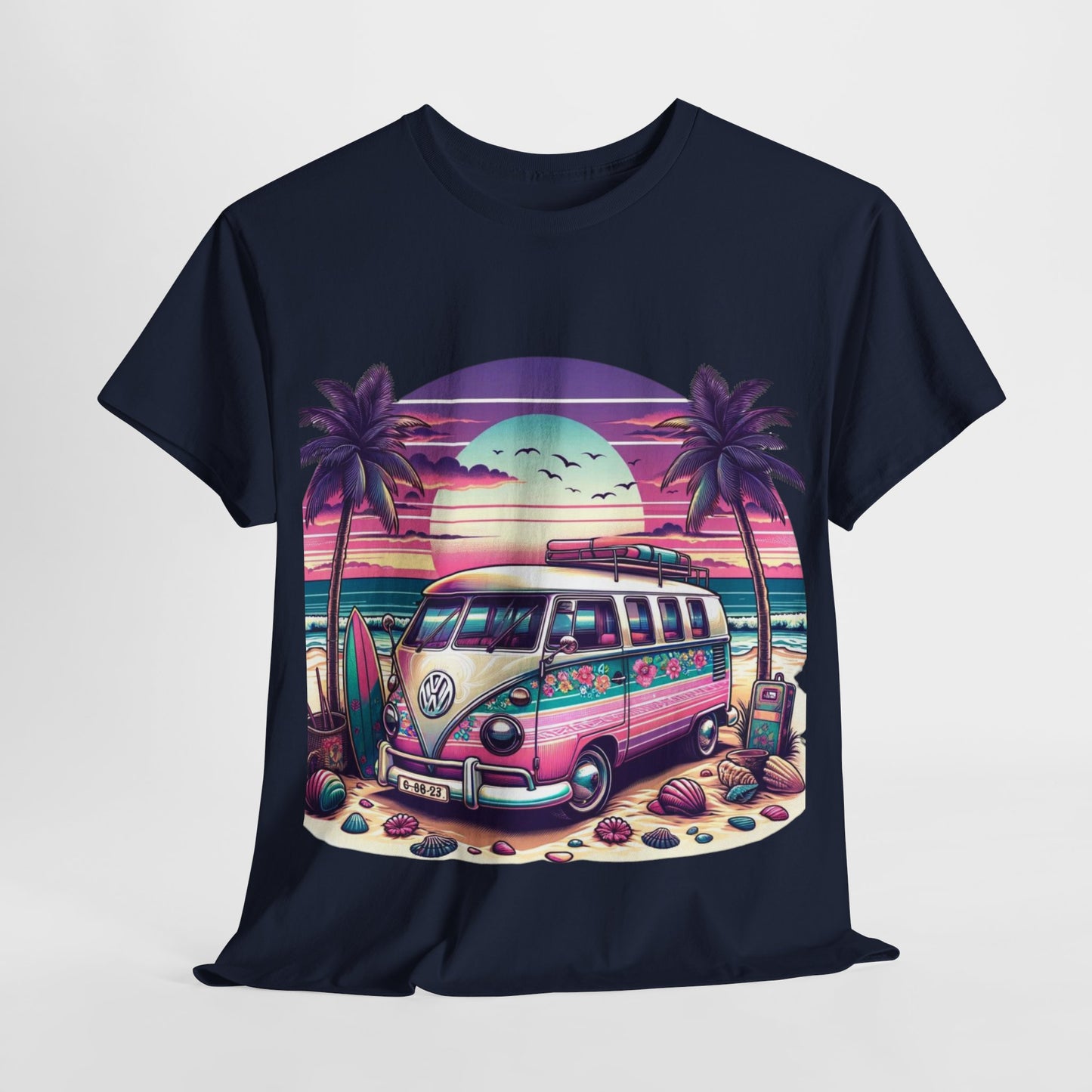 Retro Van Beach Tee