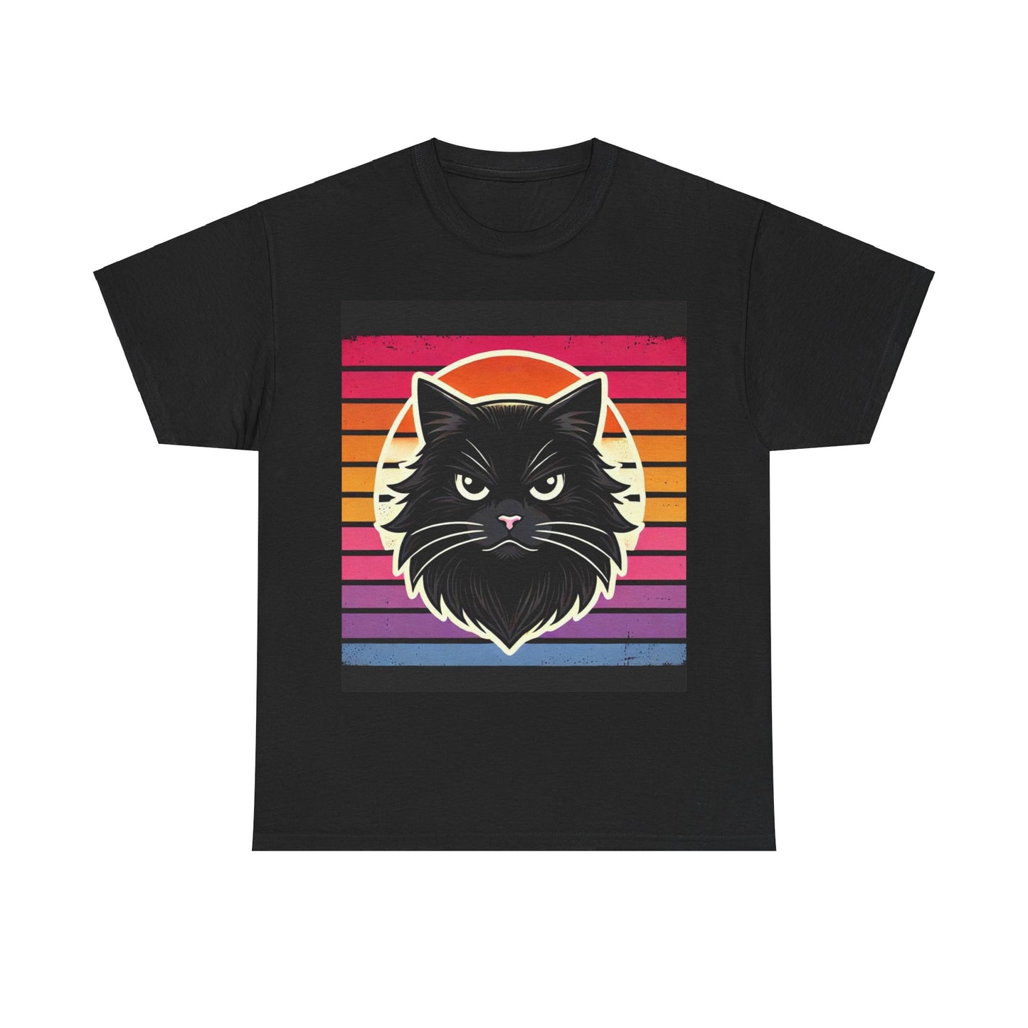 Retro Silhouette Tee - Grumpy Cat