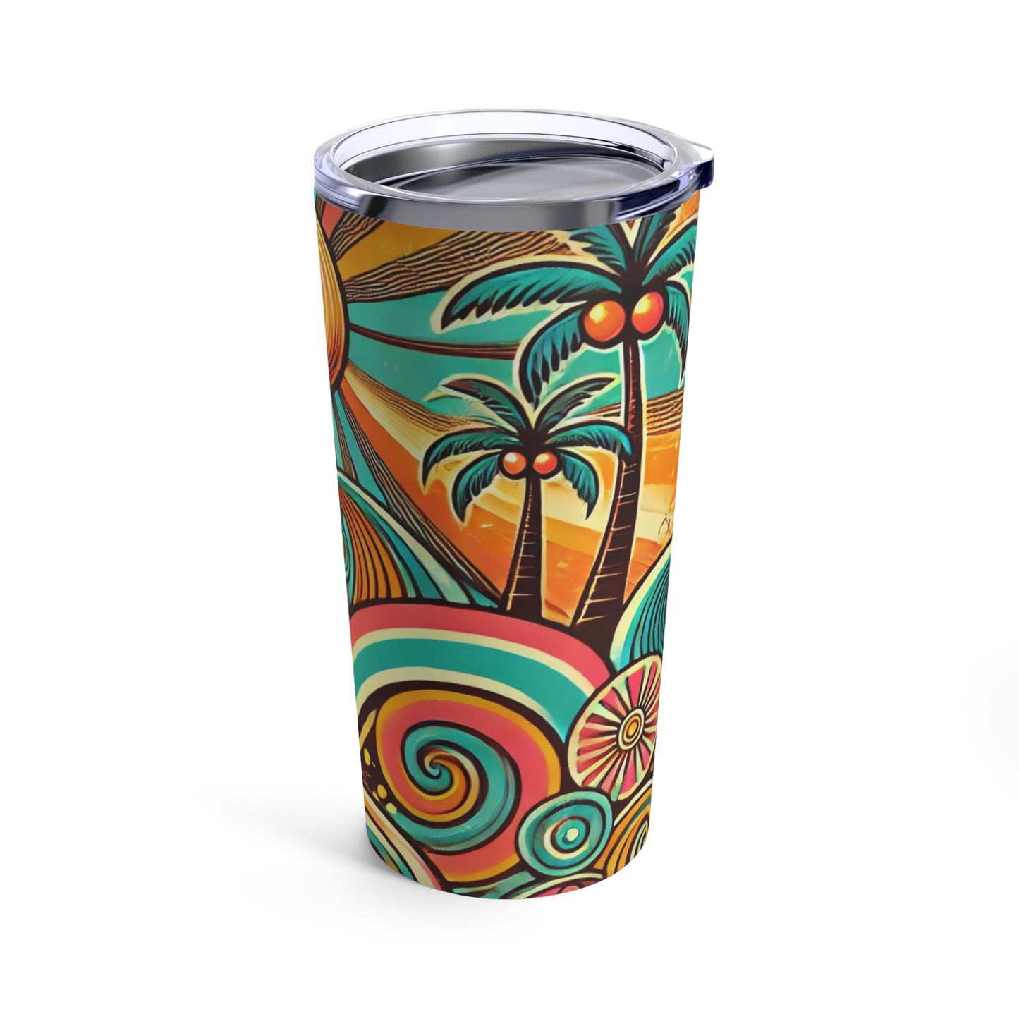 Groovy Sunburst 20oz Tumbler