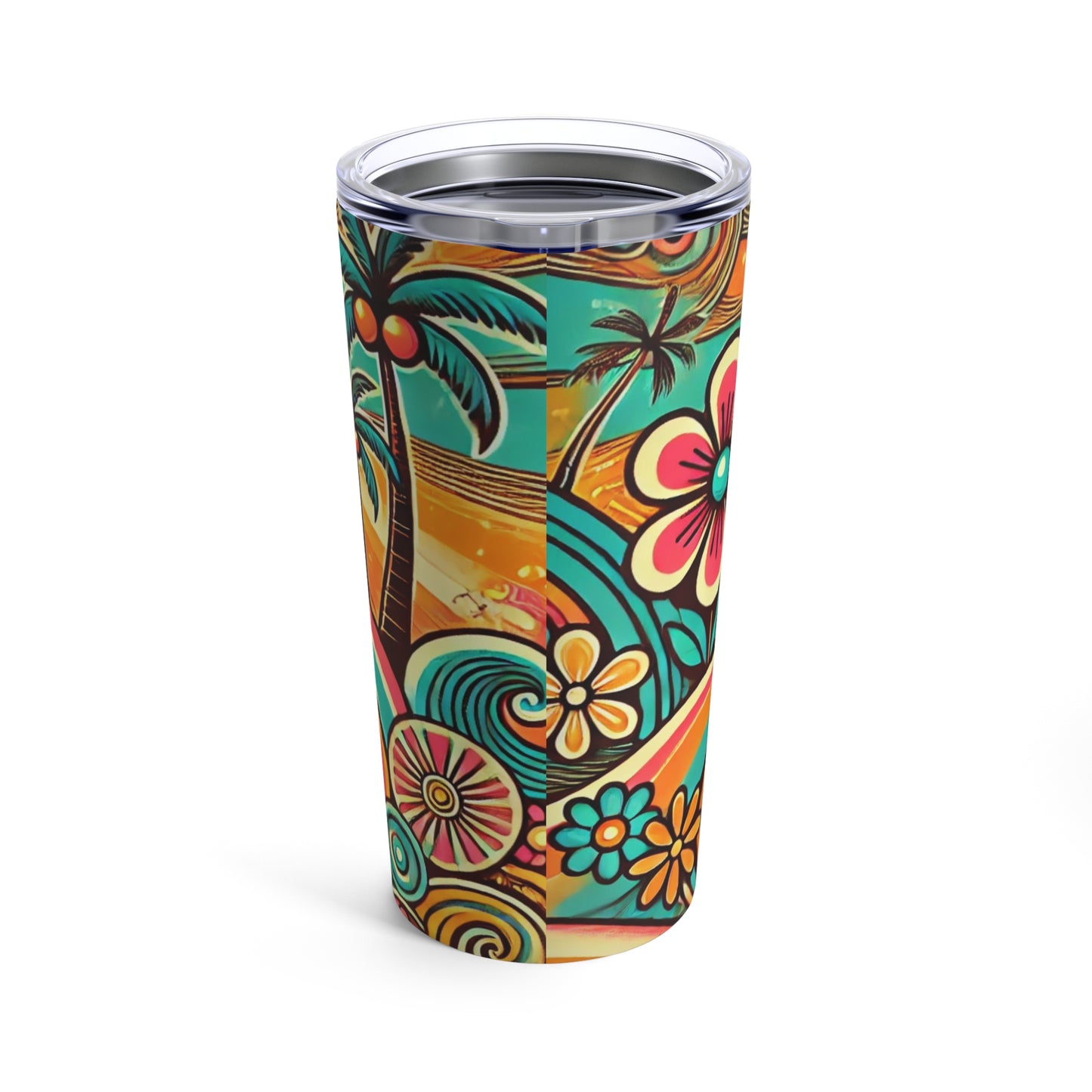 Groovy Sunburst 20oz Tumbler