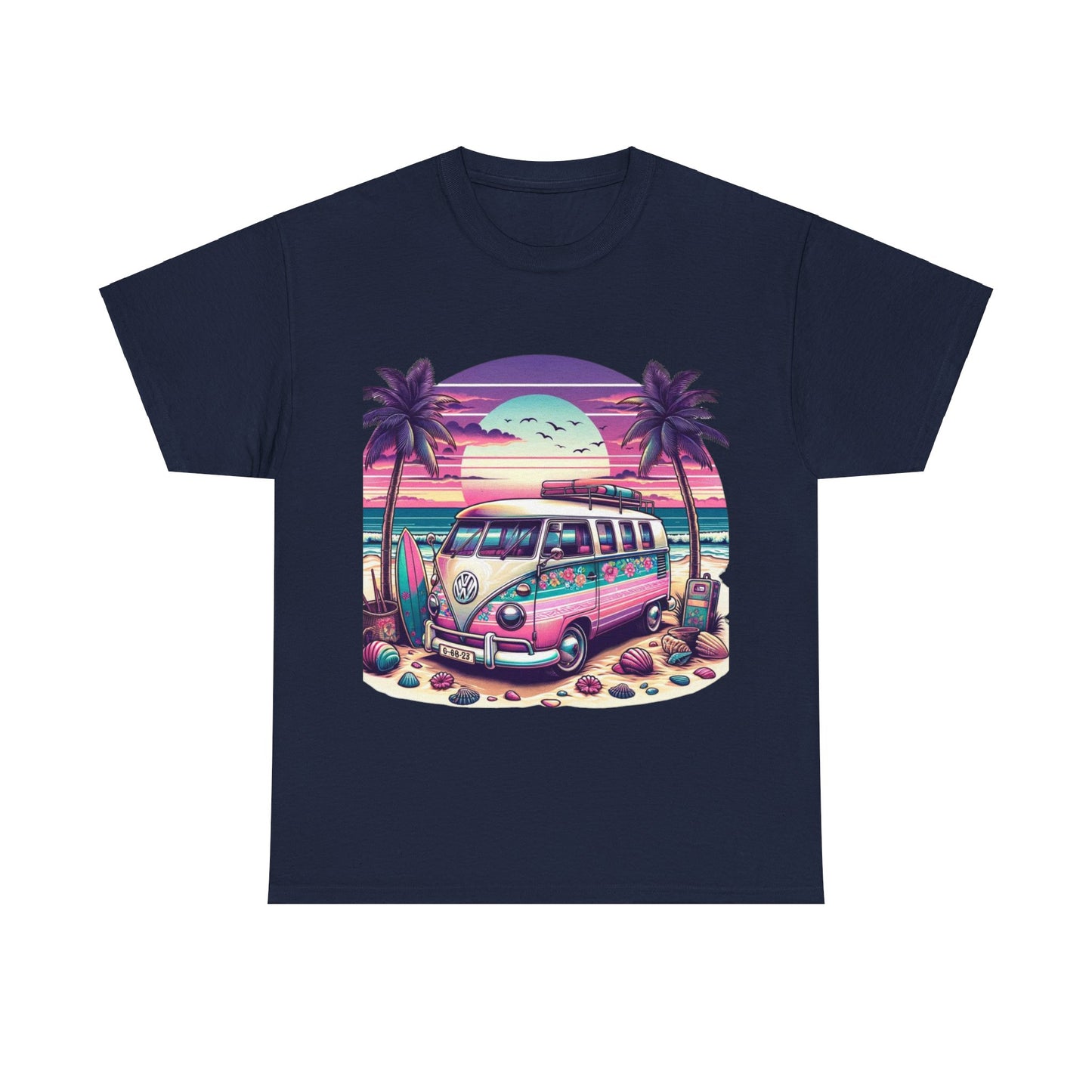 Retro Van Beach Tee