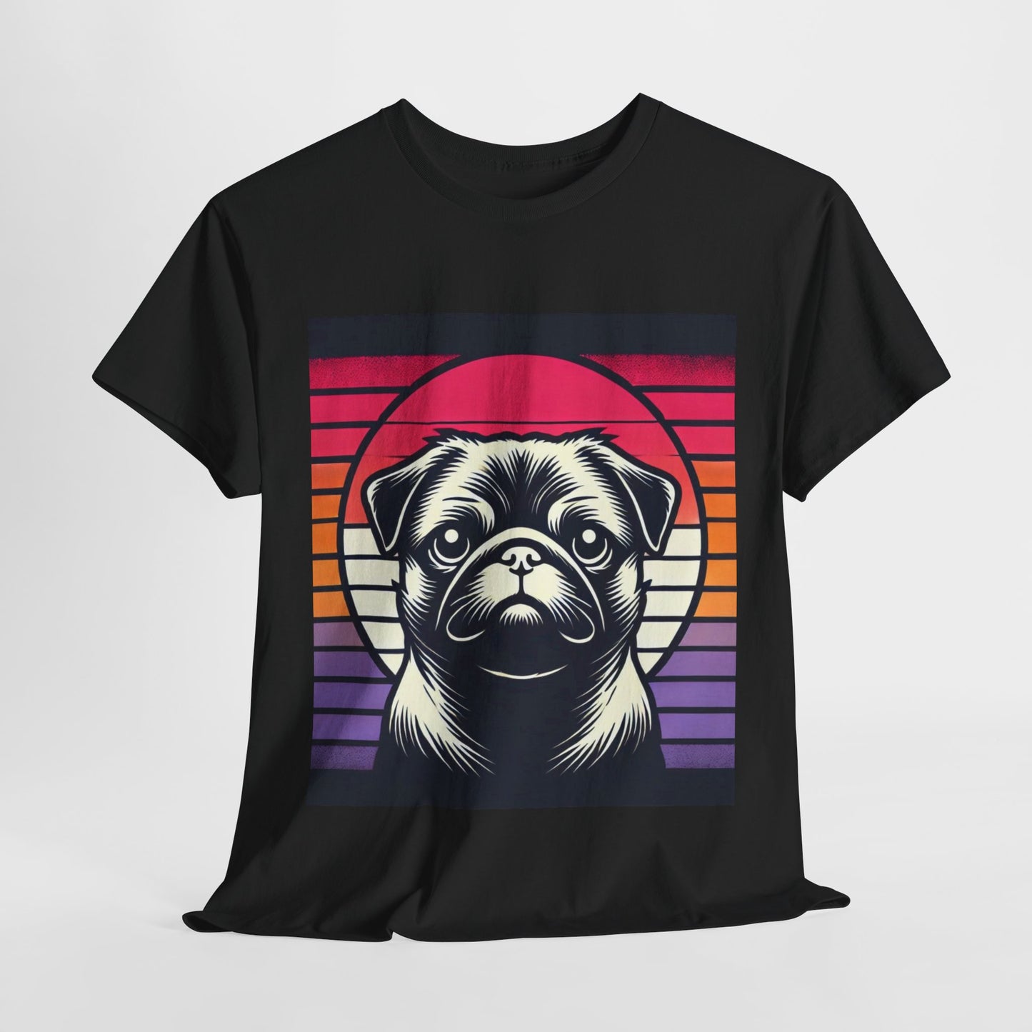 Retro Silhouette Tee - Pug