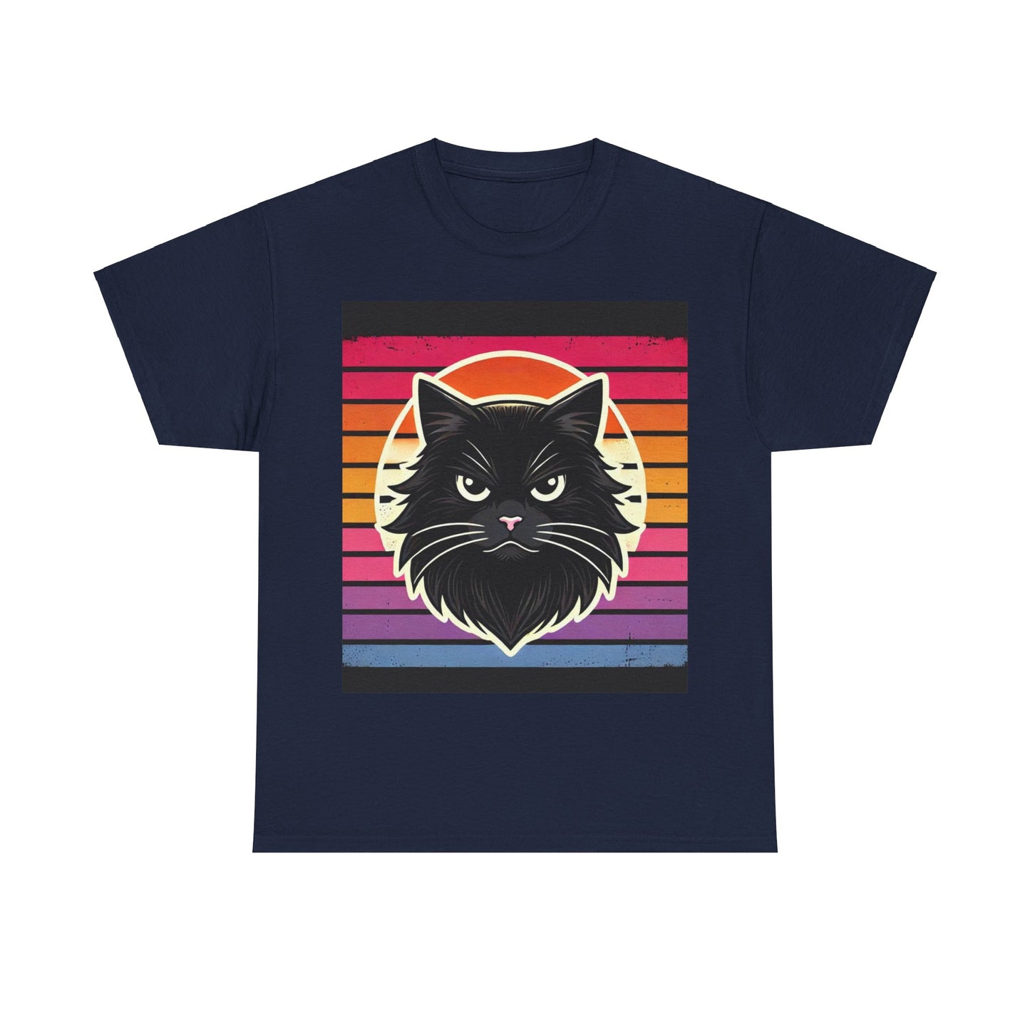 Retro Silhouette Tee - Grumpy Cat